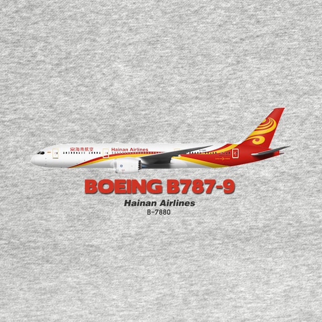 Boeing B787-9 - Hainan Airlines by TheArtofFlying